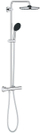 Sistem dushi Grohe Vitalio Start 250, kokë rrethore 250mm, termostatik, krom