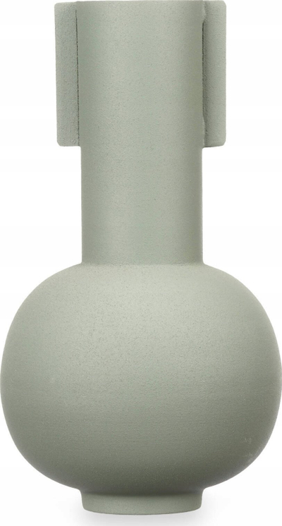 Vazo dekorative çeliku 27cm, model 90901, jeshile e çelët