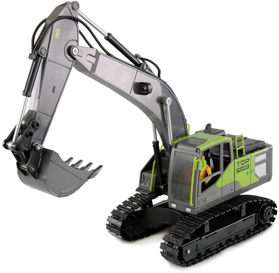 Екскаватор со далечински управувач Amewi Crawler Excavator G071E, 1:18, Li Ion, жолт