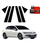 Folie mbrojtëse BodyShield B C, Volkswagen Golf 8 Hatchback 2024 2026, 6 në 1, e zezë me shkëlqim