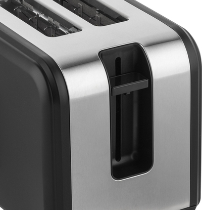 Tостер Botti Electronic Luiz, 2 парчиња, 7 нивоа, црн