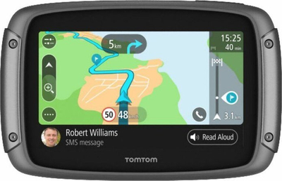 Навигација за мотор TomTom Rider 500, GPS, Wi-Fi, црна