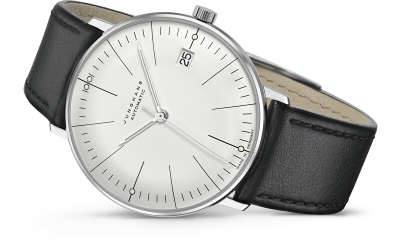 Orë dore për meshkuj Junghans Max Bill Kleine Automatic, e zezë