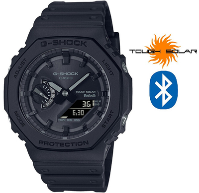 Orë për meshkuj Casio G-Shock, e zezë