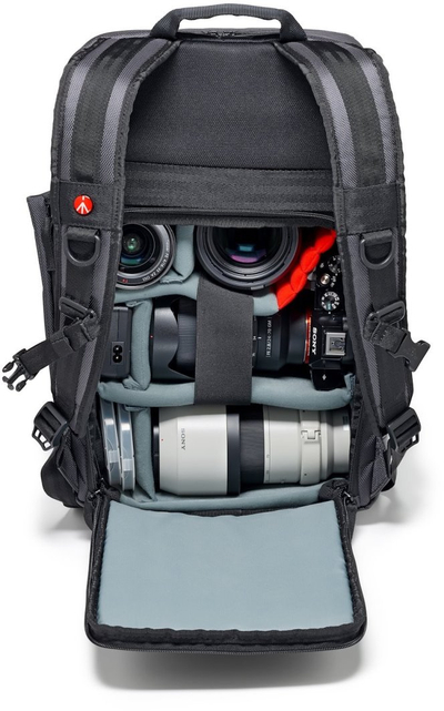 Shpinë fotografike Manfrotto Lifestyle Manhattan Mover 30, për aparat fotografik, gri