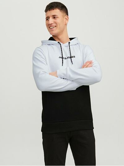 Duks Jack&Jones JJEREID Regular Fit 12233959 i bardhë