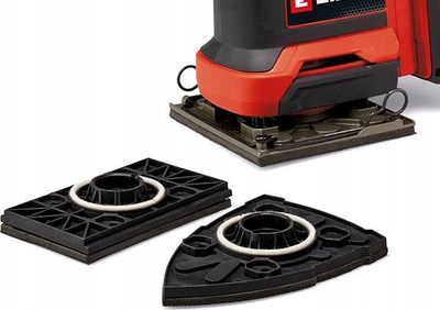 Brushe orbitale pa kabllo Einhell TE OS 18/113 3X, 18V, Power X Change, e kuqe
