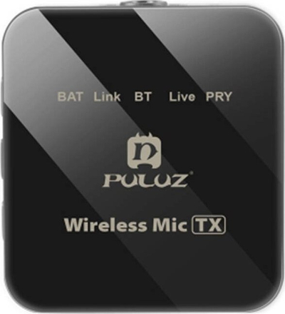 Mikrofon wireless lavalier Puluz PU647B, Lightning, 10m, i zi