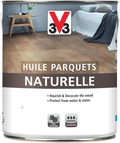 Масло за под V33 Huile Parquets Naturelle, транспарентно, 0.75L