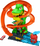 Set loje Hot Wheels City T-Rex Blaze Battle, pistë me dinosaurus, makinë 1:64, shumëngjyrëshe