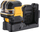 Nivel lazer kryq DeWalt DCE825D1G18-QW, 18V 2Ah, me bateri dhe karikues, i verdhë