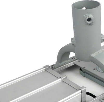 Lampë rrugore solare PowerNeed, panel 30.6W, sensor lëvizjeje, e zezë