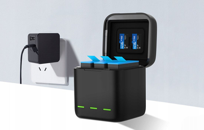 Karikues USB me 2 bateri për GoPro Hero 8 Black