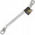 Çelës unazor JCB, 12x13mm, kokë e dyfishtë 75°, Cr-V