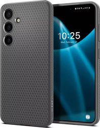Mbulesë telefoni Spigen Liquid Air për Samsung Galaxy S24, TPU, anti-shok, gri granite
