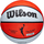 Top basketbolli Wilson WNBA Authentic Series WTB5200XB, nr. 6, për jashtë, portokalli