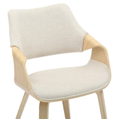 Karrige ngrënieje Netto 55x56x83,5Hcm (HM9976.01), bezhë