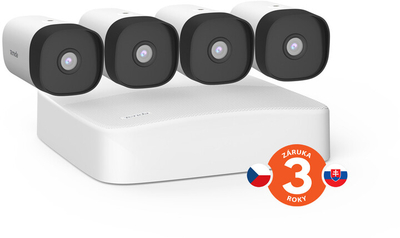 Set sigurie Tenda K4P-4TR Video - NVR 4-kanale+ 4x kamera IP