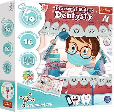 Set loje dentistësh TREFL Little Dentist's Workshop S4Y 61938, edukativ për kalamaj