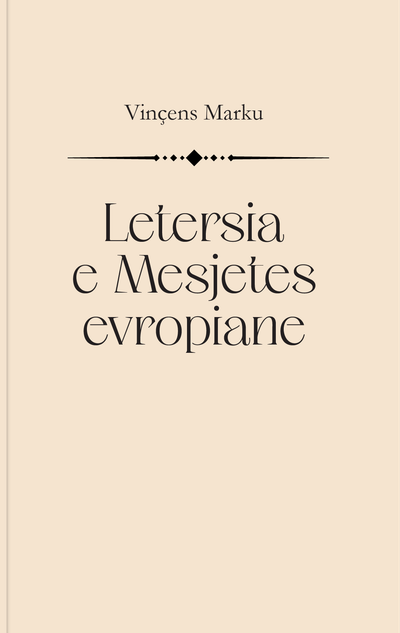 Letersia E Mesjetes Evropiane - Vincens Marku