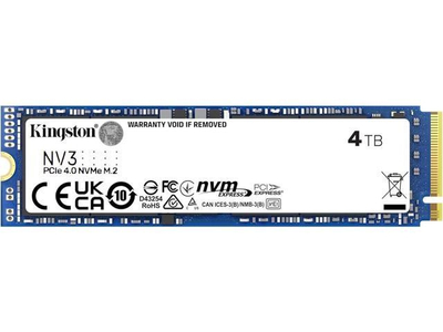 SSD Kingston NV3 4000G, M.2 2280 NVMe, 4TB