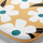 Set jastëkësh karrigje D.D'INTERIEUR Darcy, 4 copa, 38x38 cm, të verdhë me lule