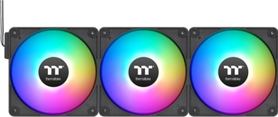Сет вентилатори Thermaltake CT140 EX ARGB, 140 mm, 3 парчиња, црна