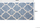 Tapet leshi oriental, 80 x 150 cm, model maroken, blu