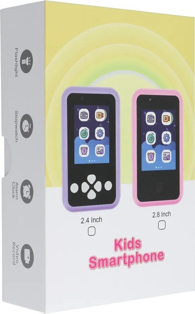 Telefoni gaming për fëmijë KDC-0027A, ekran 2.4" IPS, me butona, vjollcë