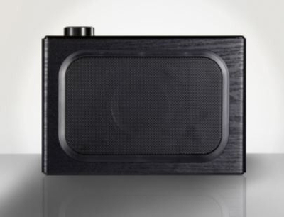 Radio Art X100, e zezë/e argjendtë