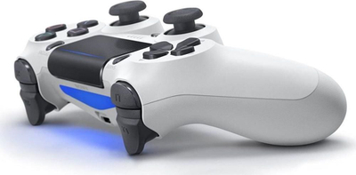 Kontroller Sony Dualshock 4 v2, i bardhë