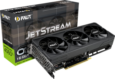 Kartelë grafike Palit GeForce RTX 4060 Ti JetStream OC 16GB GDDR6