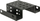 Adapter montimi DeLOCK 2 x 2.5" në 5.25", metal, i zi