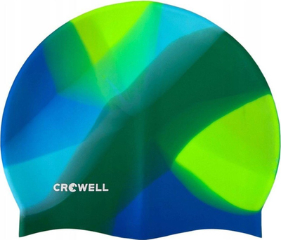 Kaskë noti Crowell Multi Flame Silicone, silikon, një masë, jeshile me blu