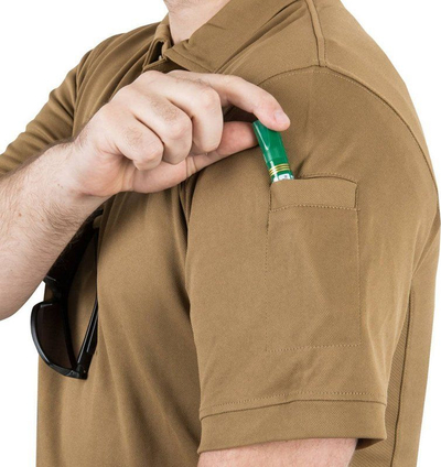 Bluzë polo Helikon UTL TopCool, 100% poliester, XL, ngjyrë coyote