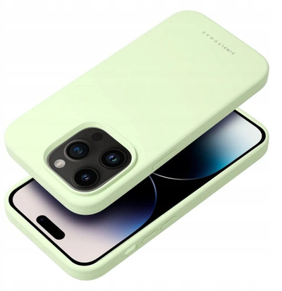 Kapak telefoni Roar Cloud Skin për iPhone 16e SE 4 2025, silikon, i gjelbër i çelët
