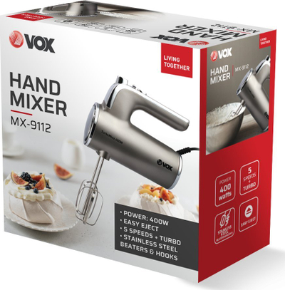 Mikser dore Vox MX 9112, 300W, gri