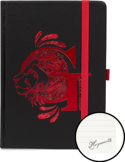Bllok shënimesh Pyramid Harry Potter Gryffindor Premium, A5, 160 faqe, i kuq