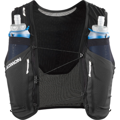 Хидратантен елек Salomon Sense Pro, 6L, со шишиња, црн