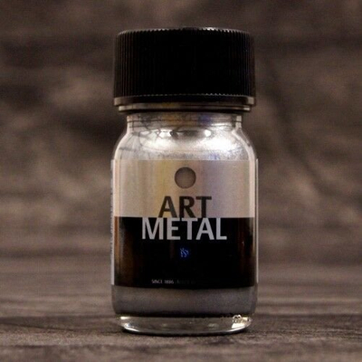 Bojë dekorative Schjerning Color Varnish Art Metal 5105, 30ml, gri metalike