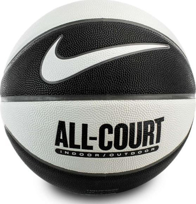 Top basketbolli Nike Everyday All Court, 8 panele, indoor outdoor, bardh e zi
