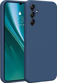 Maskë Etteri Silicone Case, Galaxy A34 5G, e kaltër e errët