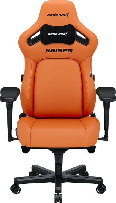 Karrige gaming AndaSeat Kaiser 4 Blaze Orange, përmasa L, lëkurë PVC premium, portokalli