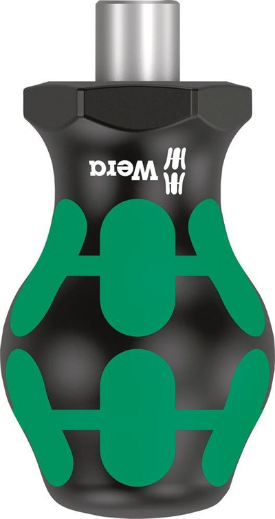 Mbajtëse bitash Wera Kraftform, 54 mm, prizë e shkurtër 1/4", jeshile me të zezë
