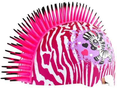Кацига за велосипед Raskullz Pink Zebra, деца, one size, розова со зебра