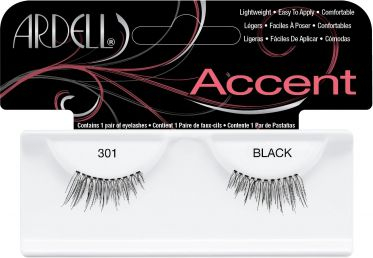 Qerpikë Ardell Accent 301, 2 copë, të zi
