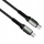 Kabllo USB C në USB C Forcell F Energy Cafule C263, 240W 5A, QC 4.0 PD, 0.5m, i zi