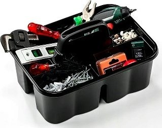 Organizues kuzhine Saigon Kitchen Organizer 4043, plastikë, 34 x 24.5 x 13 cm, ngjyra të ndryshme