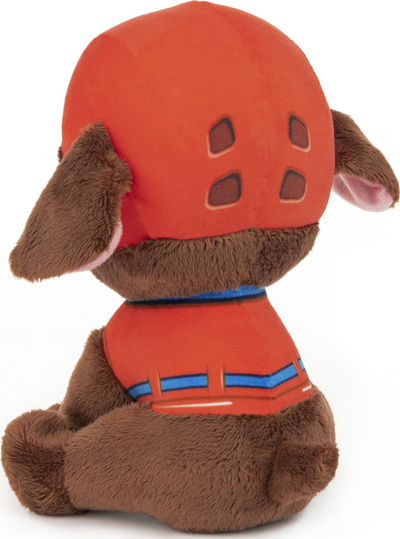 Lodër pellushi Paw Patrol Zuma, 15 cm, portokalli kafe