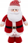 Figurë dekorative Atmosphera Santa Claus, me këmbë që zgjaten, 78 cm, e kuqe